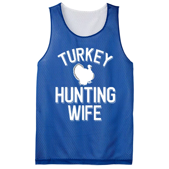 Turkey Hunting Wife Cool Turkey Hunting Family Gift Mesh Reversible Basketball Jersey Tank