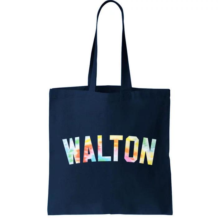 Tees Honored Walton 2024 Tiedye Warmups Tote Bag