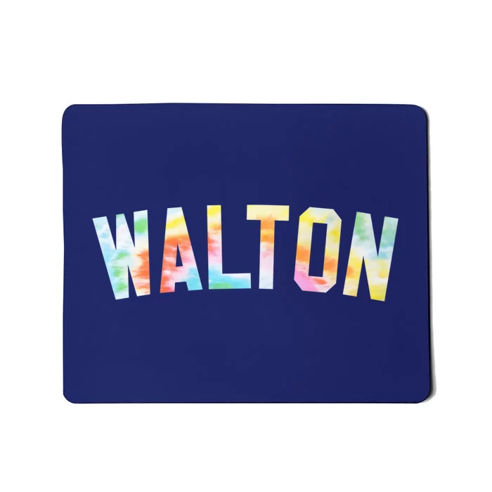 Tees Honored Walton 2024 Tiedye Warmups Mousepad