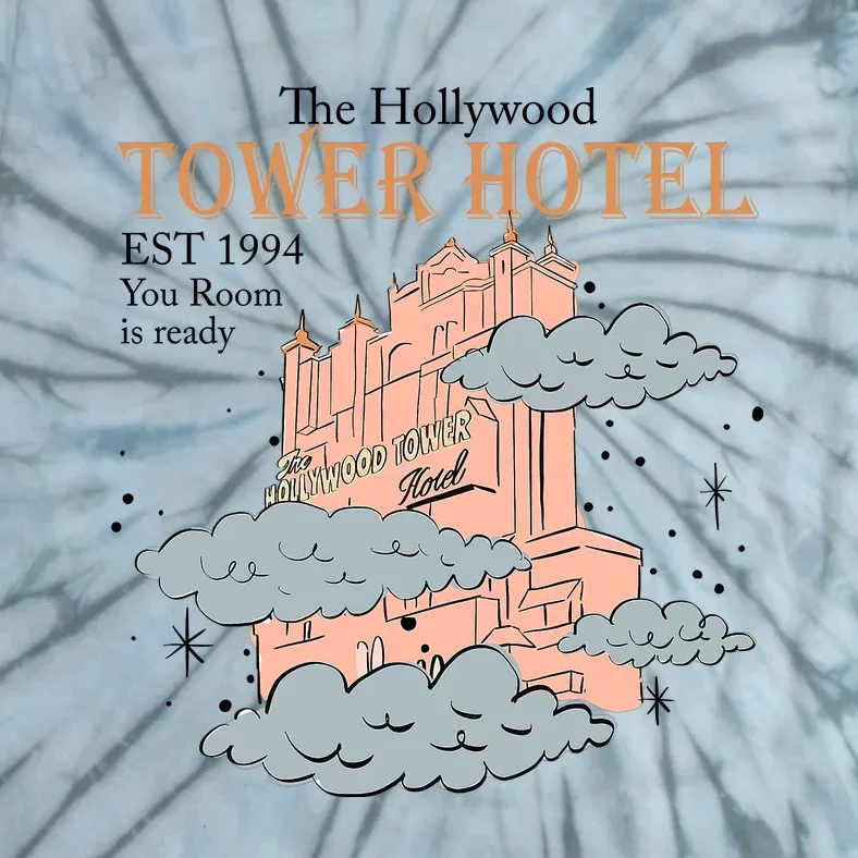 Tower Hotel Your Room Is Ready Est 1994 Tower Of Terror Family Matching Tie-Dye T-Shirt