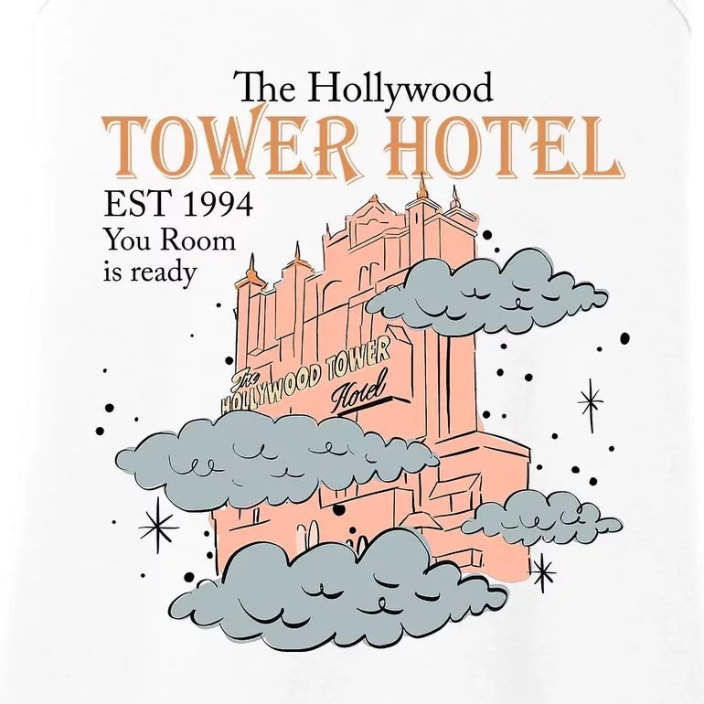 Tower Hotel Your Room Is Ready Est 1994 Tower Of Terror Family Matching Ladies Essential Tank