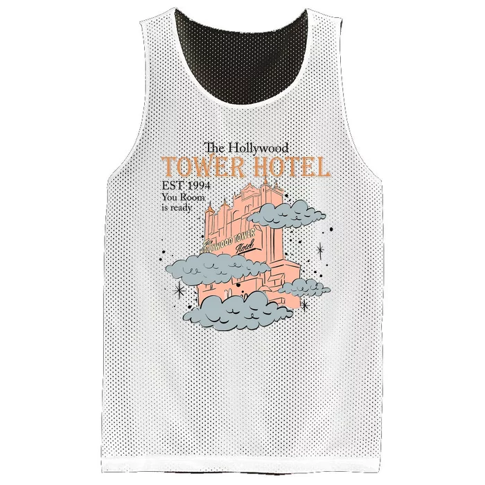 Tower Hotel Your Room Is Ready Est 1994 Tower Of Terror Family Matching Mesh Reversible Basketball Jersey Tank