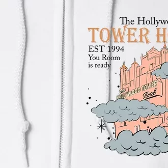 Tower Hotel Your Room Is Ready Est 1994 Tower Of Terror Family Matching Full Zip Hoodie