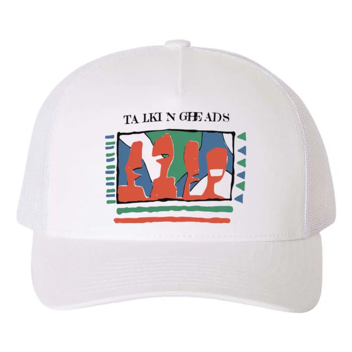 Talking Heads Yellow This Must Be The Place Yupoong Adult 5-Panel Trucker Hat