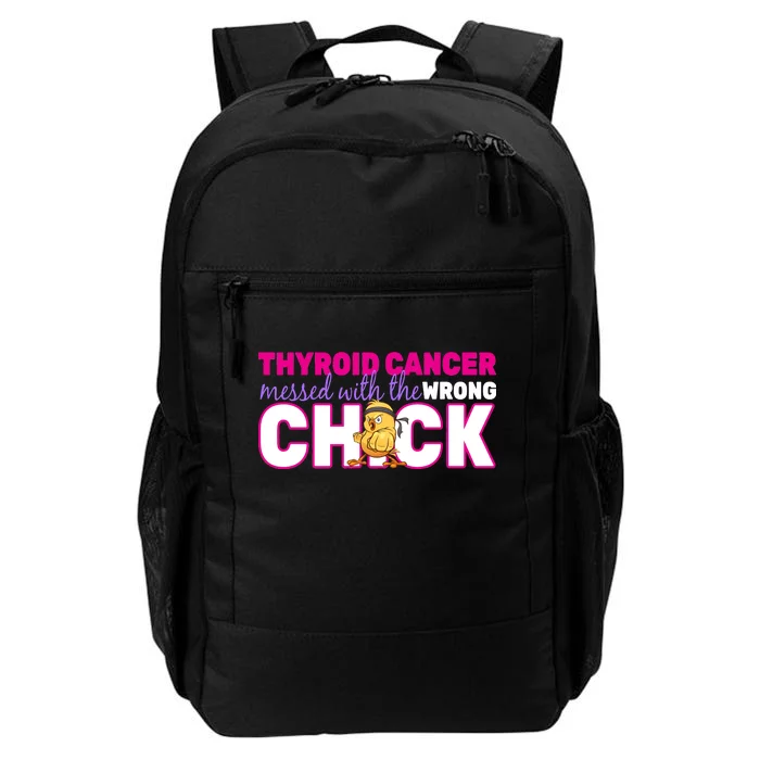 Thyroid Cancer Mess With The Wrong Chick Daily Commute Backpack