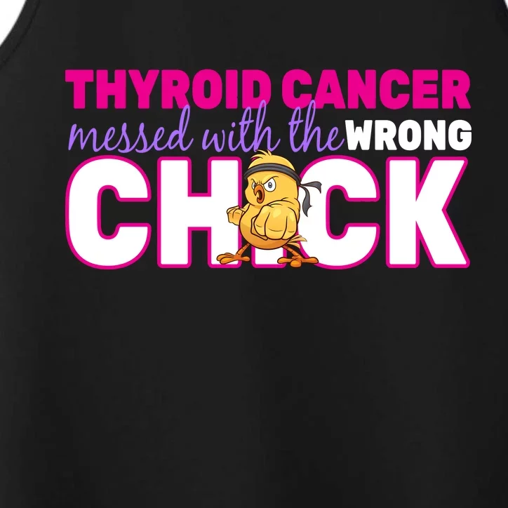 Thyroid Cancer Mess With The Wrong Chick Performance Tank