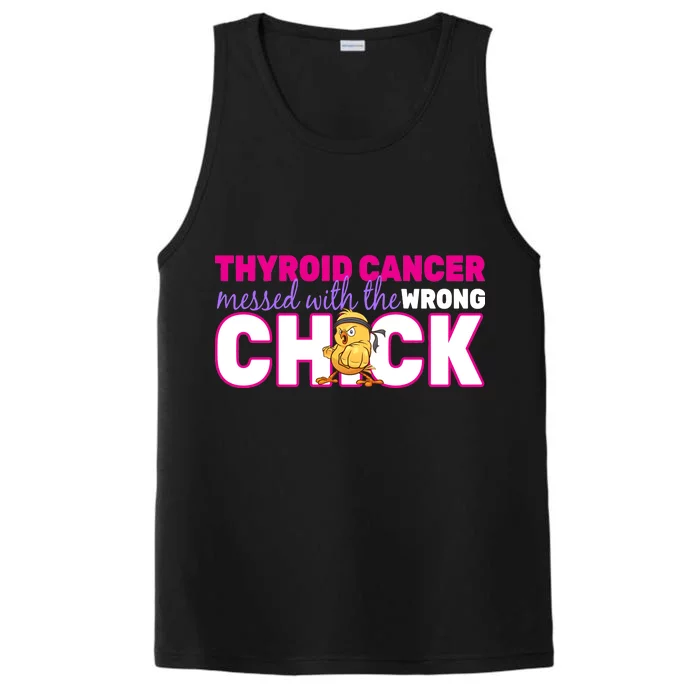 Thyroid Cancer Mess With The Wrong Chick Performance Tank