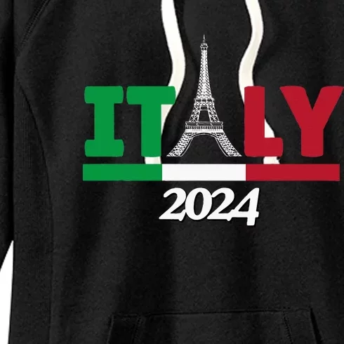 Team Italy 2024 Paris Sport Games Women's Fleece Hoodie