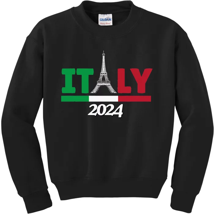 Team Italy 2024 Paris Sport Games Kids Sweatshirt