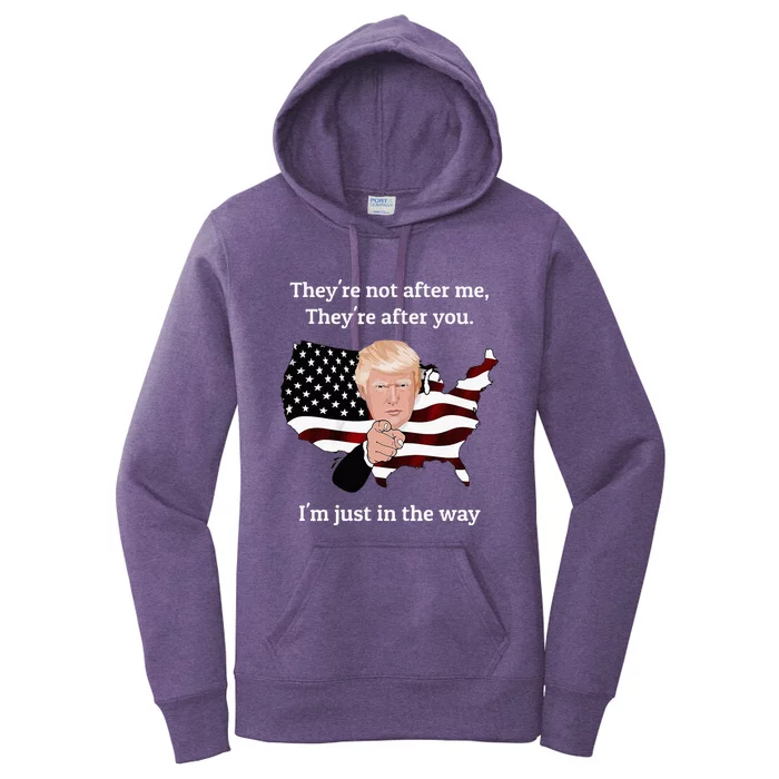 Trump Impeachment 2020 Election Women's Pullover Hoodie