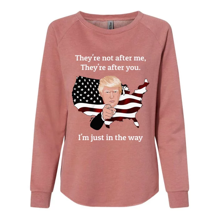 Trump Impeachment 2020 Election Womens California Wash Sweatshirt