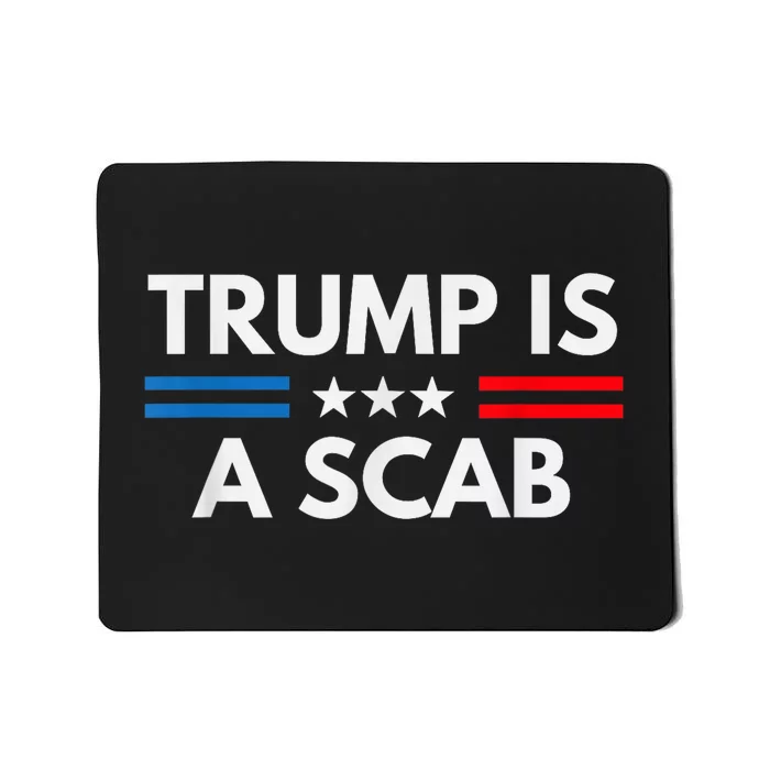 Trump Is A Scab Vote Harris 2024 Mousepad