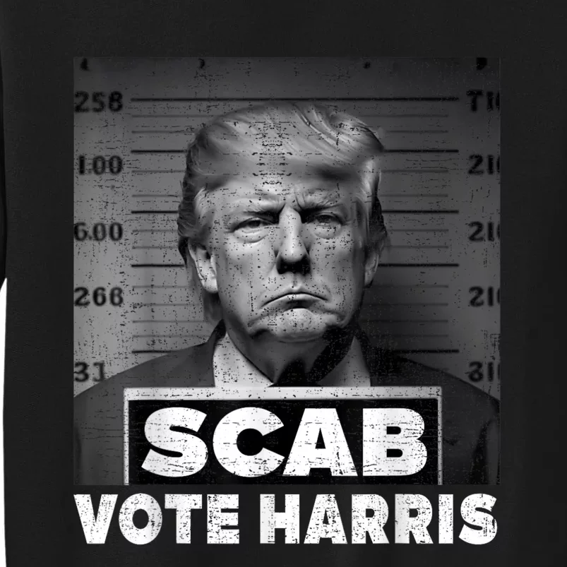 Trump Is A Scab Vote Kamala Harris 2024 Sweatshirt