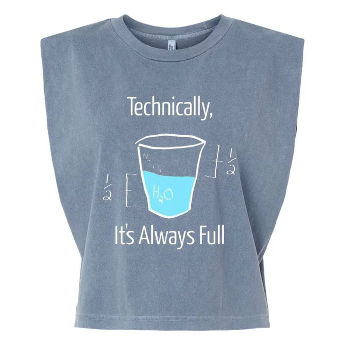 Technically Its Always Full Garment-Dyed Women's Muscle Tee