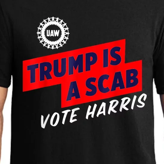 Trump Is A Scab Vote Kamala Harris 2024 Pajama Set