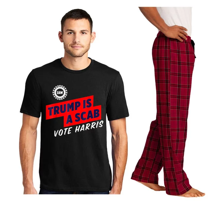 Trump Is A Scab Vote Kamala Harris 2024 Pajama Set