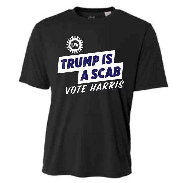 Trump Is A Scab Vote Kamala Harris 2024 Cooling Performance Crew T-Shirt