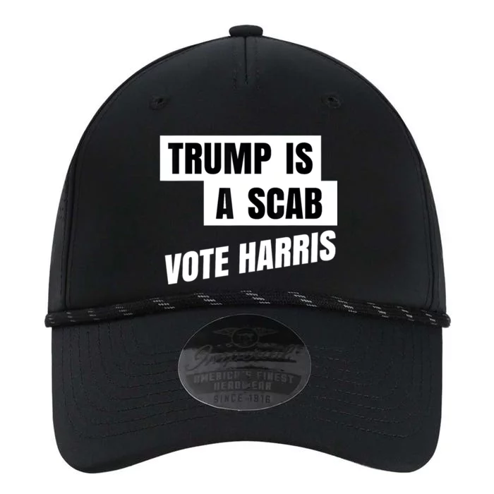 Trump Is A Scab Vote Harris Performance The Dyno Cap