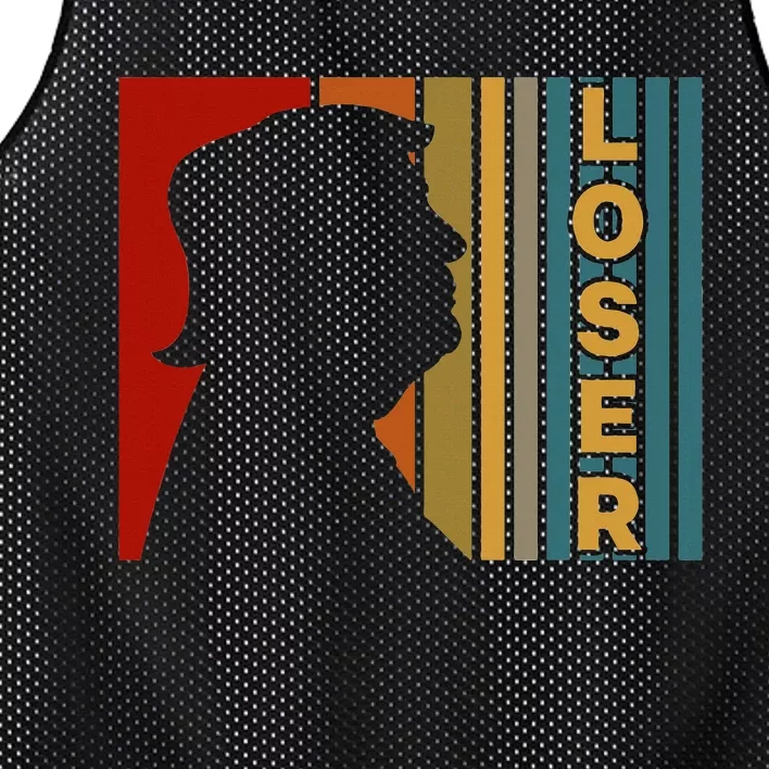 Trump Is A Loser Mesh Reversible Basketball Jersey Tank