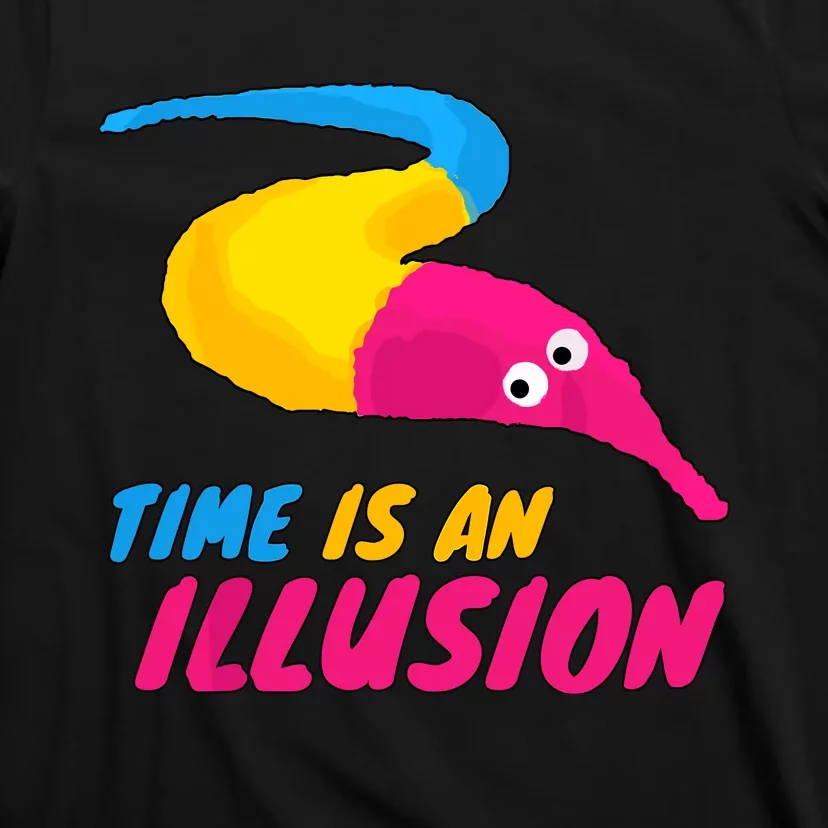 Time Is An Illusion Magic Worm T-Shirt