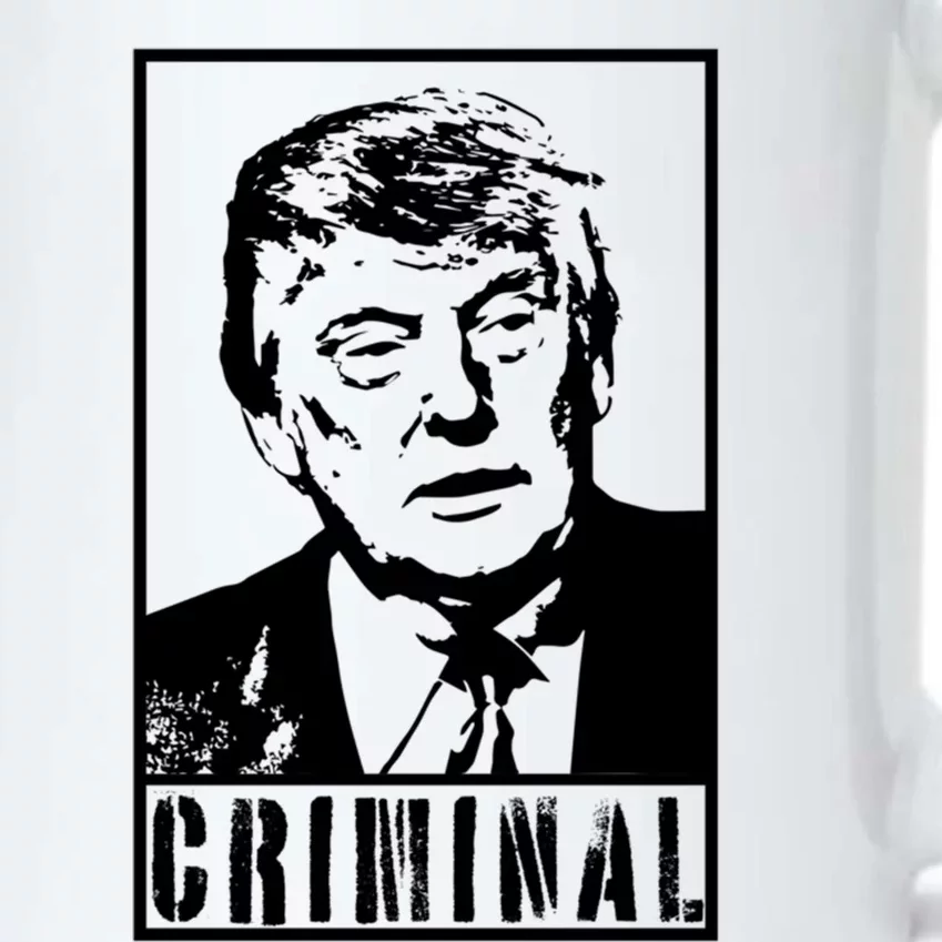 Trump Is A Criminal Anti Trump Impeach The President Gift Black Color Changing Mug