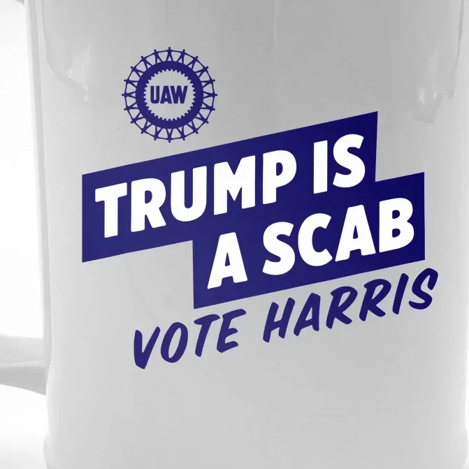 Trump Is A Scab Front & Back Beer Stein