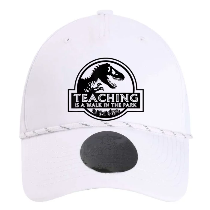 Teaching Is A Walk In Park Teachers Life MotherS Day Funny Performance The Dyno Cap