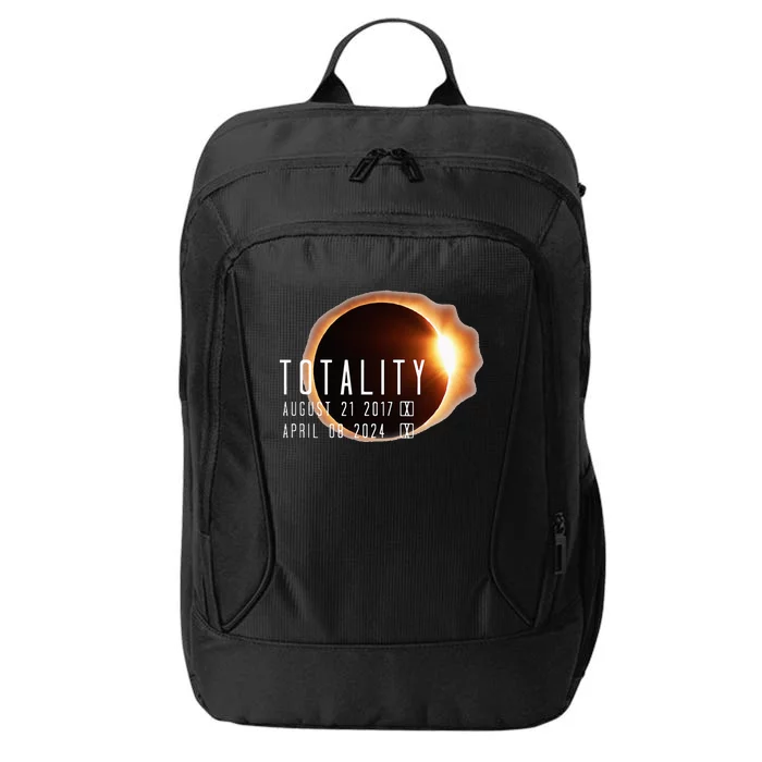 Twice in a Lifetime Totality Solar Eclipse 2017 & 2024 City Backpack