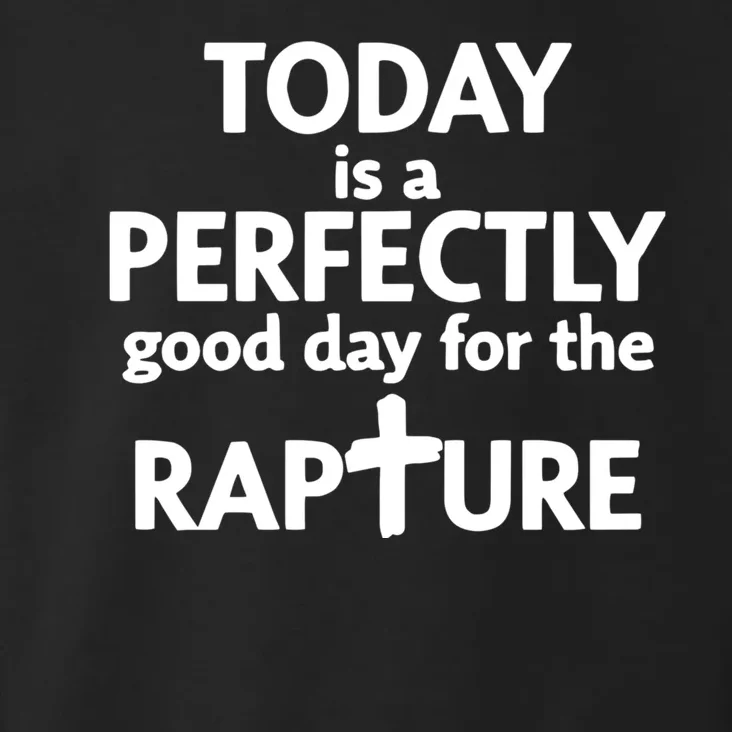 Today Is A Perfectly Good Day For The Rapture Toddler Hoodie