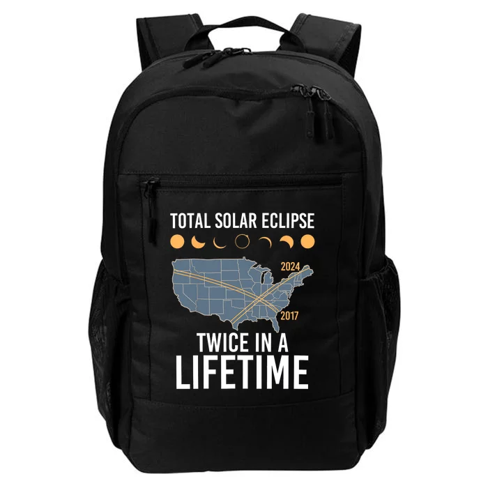 Twice In A Lifetime Solar Eclipse 2024 Total Eclipse Daily Commute Backpack