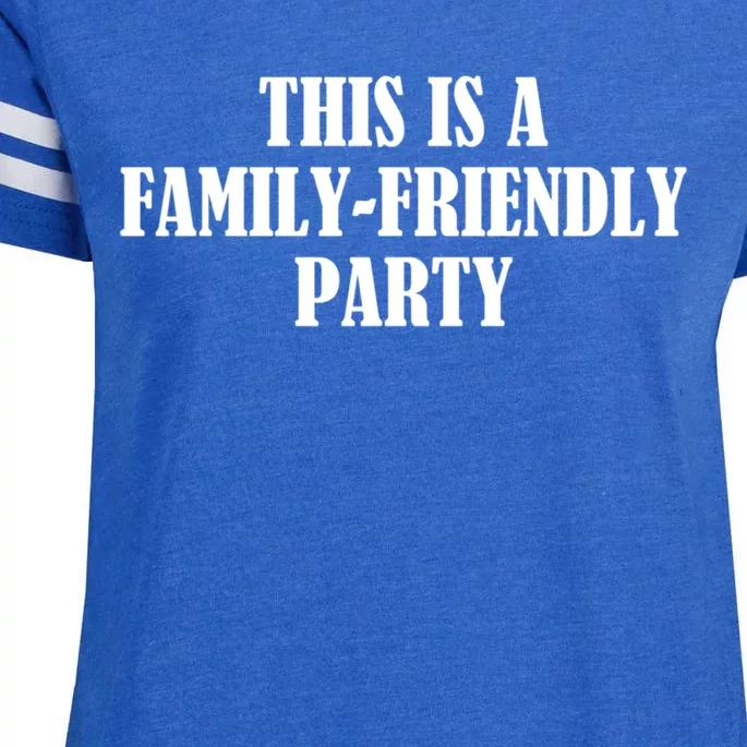 This Is A Familyfriendly Party Gift Enza Ladies Jersey Football T-Shirt