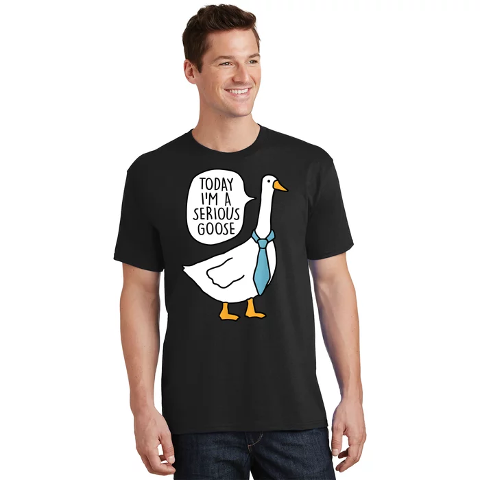 Today IM A Serious Goose Funny Serious Goose T-Shirt