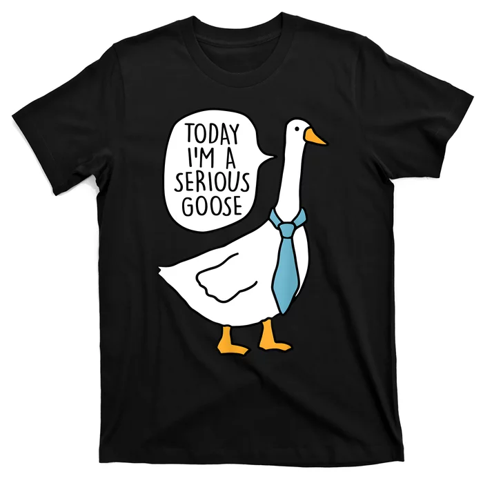 Today IM A Serious Goose Funny Serious Goose T-Shirt