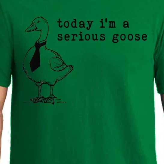 Today IM A Serious Goose Gift Pajama Set