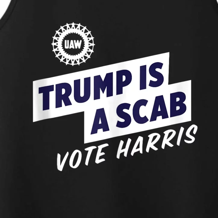 Trump Is A Scab Trump’S A Scab Performance Tank