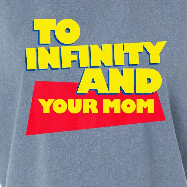 To Infinity And Your Mom  Vacation  Gift Garment-Dyed Women's Muscle Tee