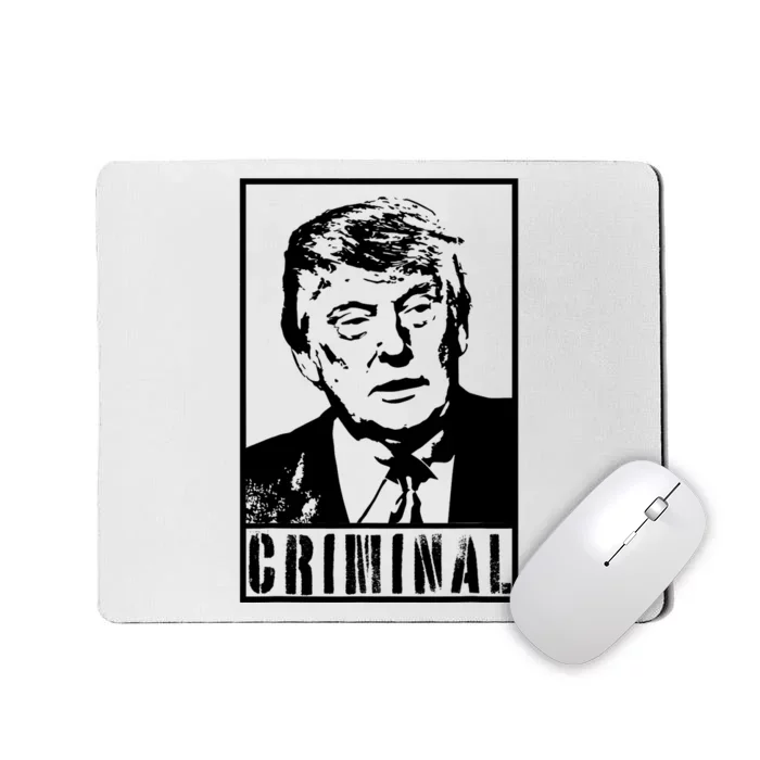 Trump Is A Criminal Anti Trump Impeach The President Mousepad