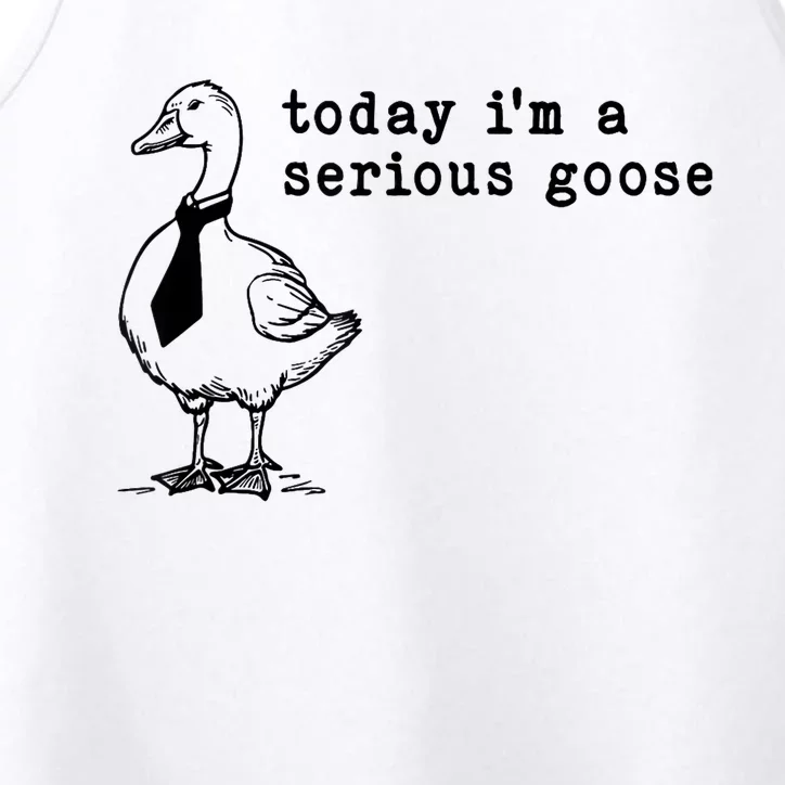 Today IM A Serious Goose Performance Tank