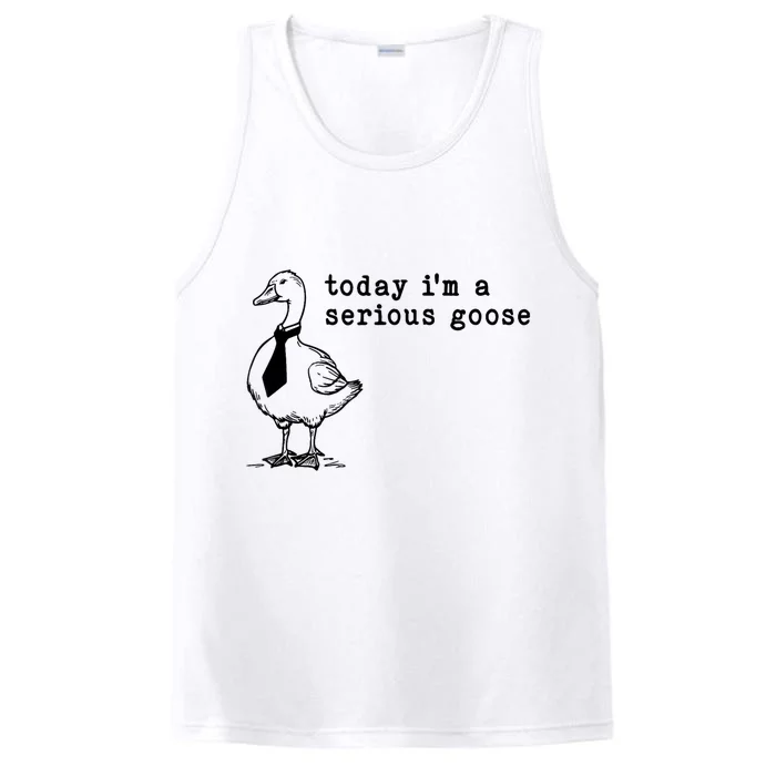 Today IM A Serious Goose Performance Tank