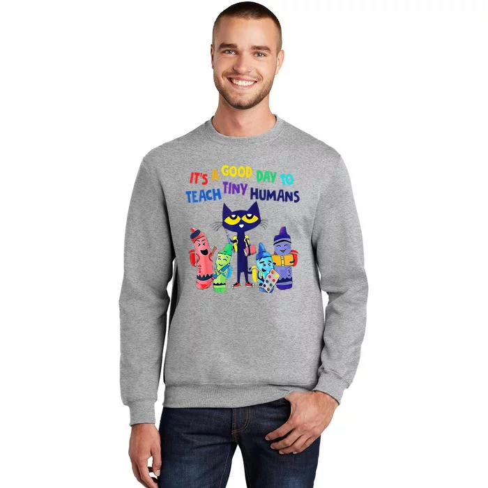 Teacher It's A Good Day To Teach Tiny Humans Sweatshirt