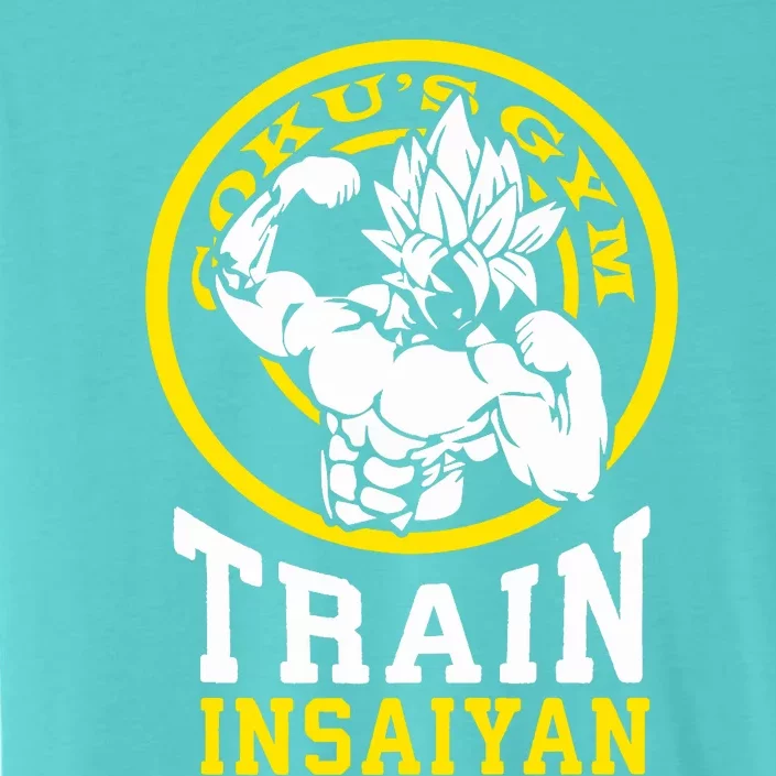 Train Insaiyan Anime Gym And Workout Motivational Premium ChromaSoft Performance T-Shirt