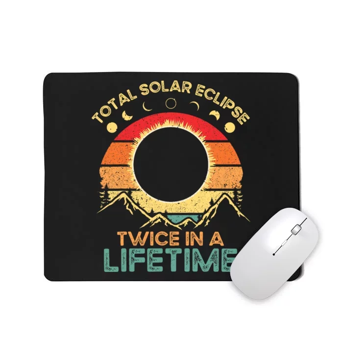 Twice In A Lifetime Solar Eclipse 2024 Total Eclipse Mousepad