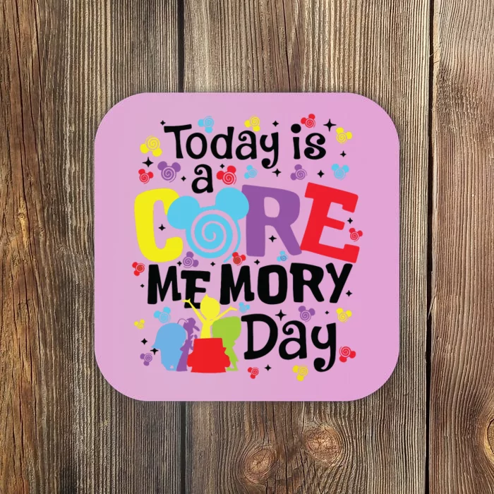 Today Is A Core Memory Day Funny Emotions Out Coaster