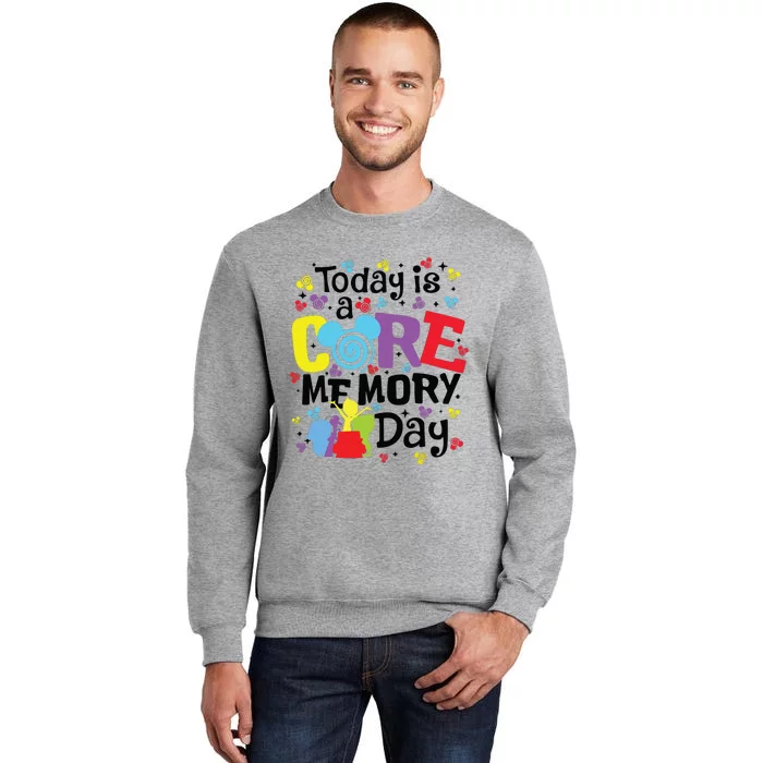 Today Is A Core Memory Day Funny Emotions Out Tall Sweatshirt