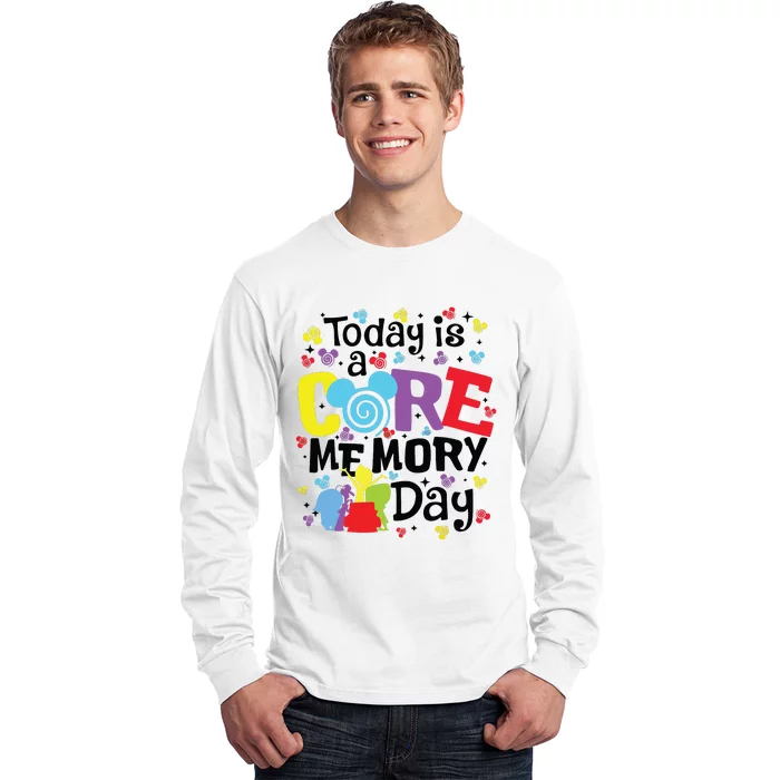 Today Is A Core Memory Day Funny Emotions Out Long Sleeve Shirt