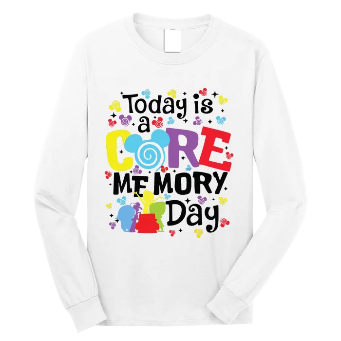 Today Is A Core Memory Day Funny Emotions Out Long Sleeve Shirt