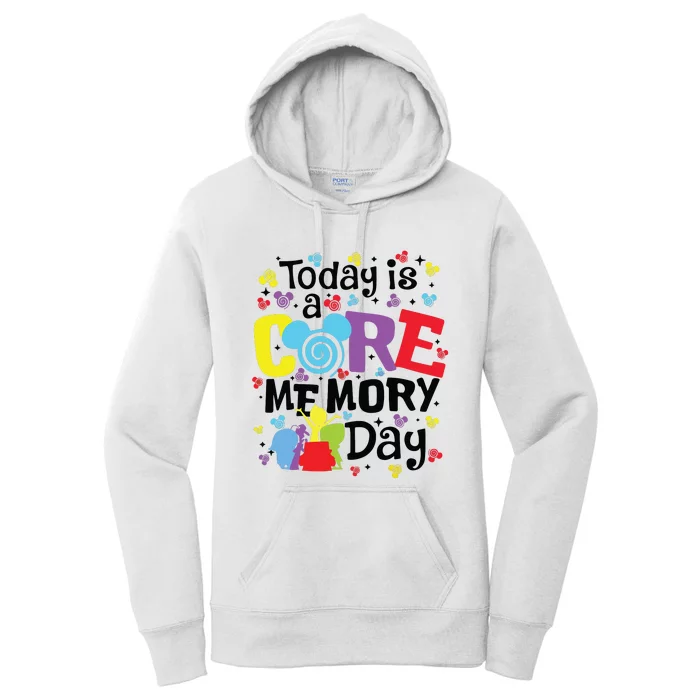 Today Is A Core Memory Day Funny Emotions Out Women's Pullover Hoodie