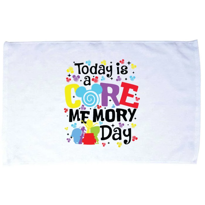 Today Is A Core Memory Day Funny Emotions Out Microfiber Hand Towel