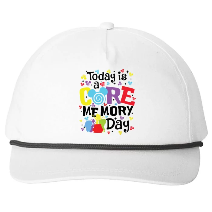 Today Is A Core Memory Day Funny Emotions Out Snapback Five-Panel Rope Hat