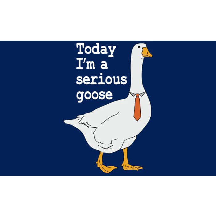 Today Im A Serious Goose Silly Humor Bumper Sticker